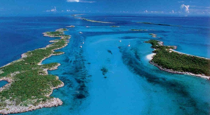 Удивительный подводный мир Багамских островов.