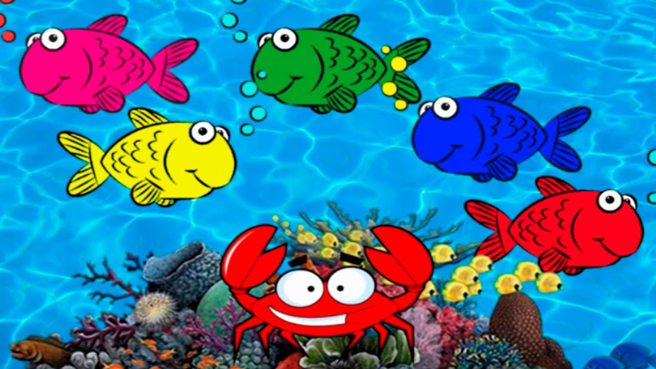 Детский познавательный мультик про животных и рыбок