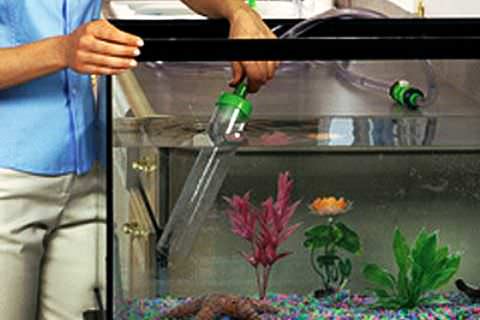 Как отмыть грунт для аквариума